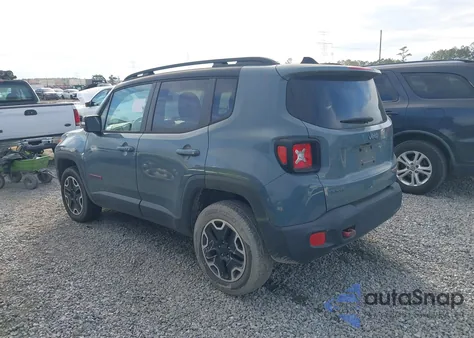 2016 Jeep Renegade Trailhawk from USA, damaged, VIN ZACCJBCT2GPD99526